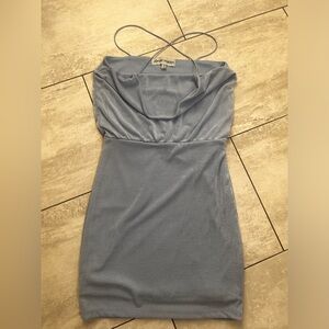 Almost famous dress baby blue size XS